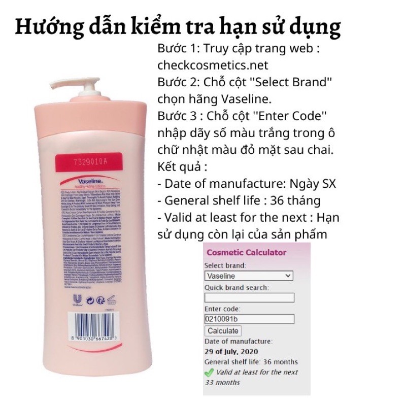 Những Lưu Ý Khi Dùng Vaseline Dưỡng Thể