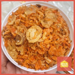 COMBO 950G BÁNH TRÁNG MUỐI RUỐC (500g bánh tráng phơi sương, 250g muối tôm hành phi, 200g bơ vàng)