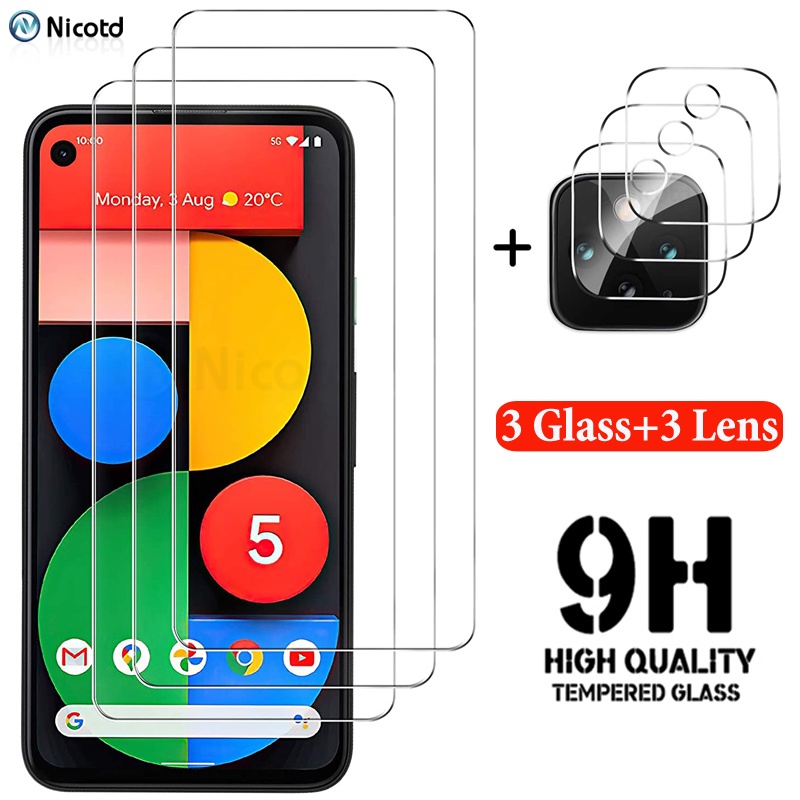 Kính Cường Lực Bảo Vệ Toàn Màn Hình Cho Google Pixel 6A 5 4 3 Pixel 4A 5g Google Pixel 5 4 3 Xl 6 I.169450424 - Foto 2