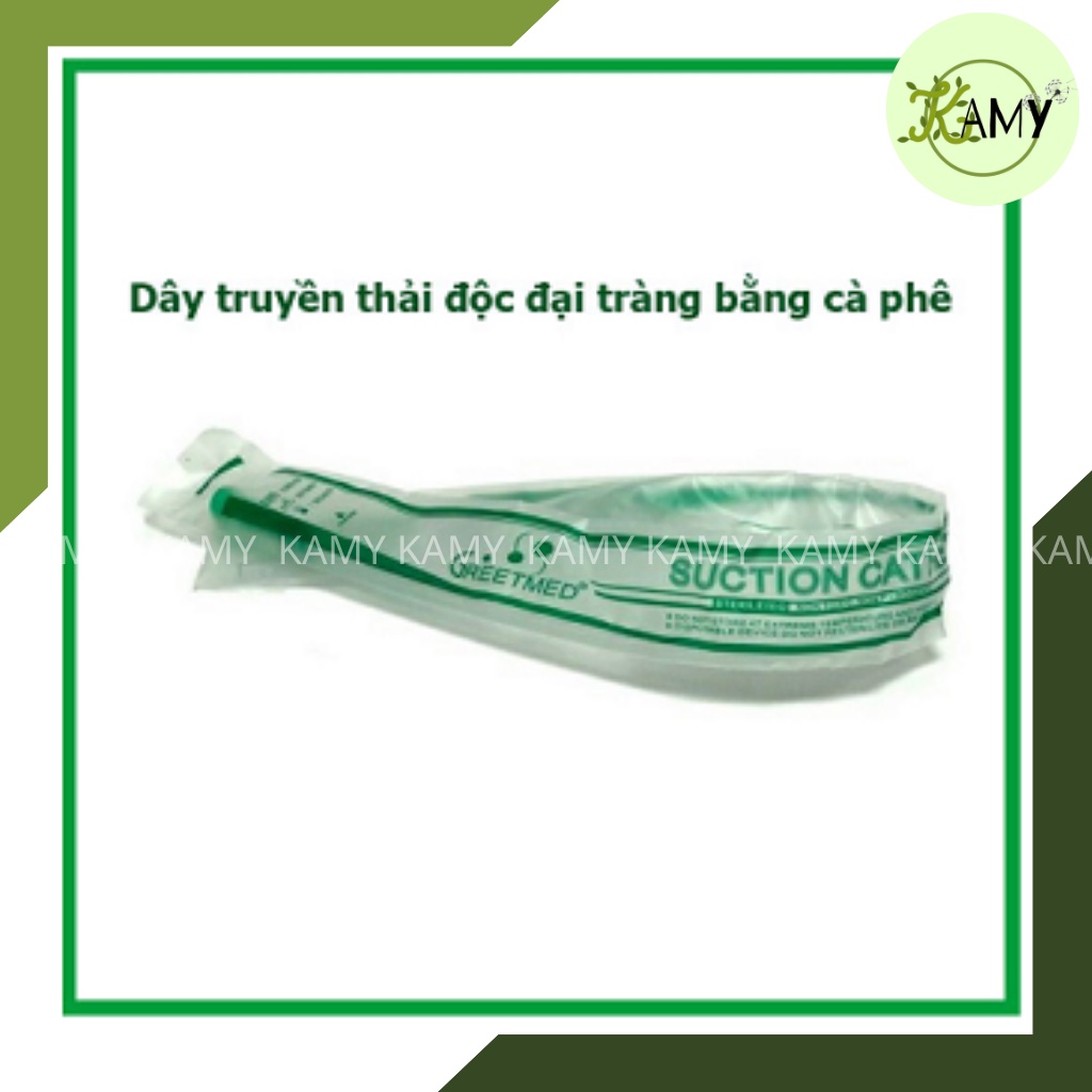 Combo 100 Dây truyền chính hãng GREETMED cao cấp Fr12 dài 50cm dùng với túi truyền/bình truyền thải độc đại tràng