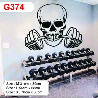 Decal dán trang trí phòng GYM - Tập Tạ, tăng động lực, sức tập cho khách hàng, tạo điểm nhấn cho phòng GYM P13
