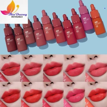 (New 2019 )Son Kem Siêu Lì, Siêu Mịn Peripera Ink The Velvet 💄