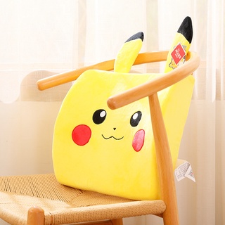 G13 Pikachu Nhớ Cotton Hình Chữ U Gối Đệm blasnket Mặt Dây Chuyền Di Động Dễ Thương Ngủ Trưa Xe Máy Bay Du Lịch G13