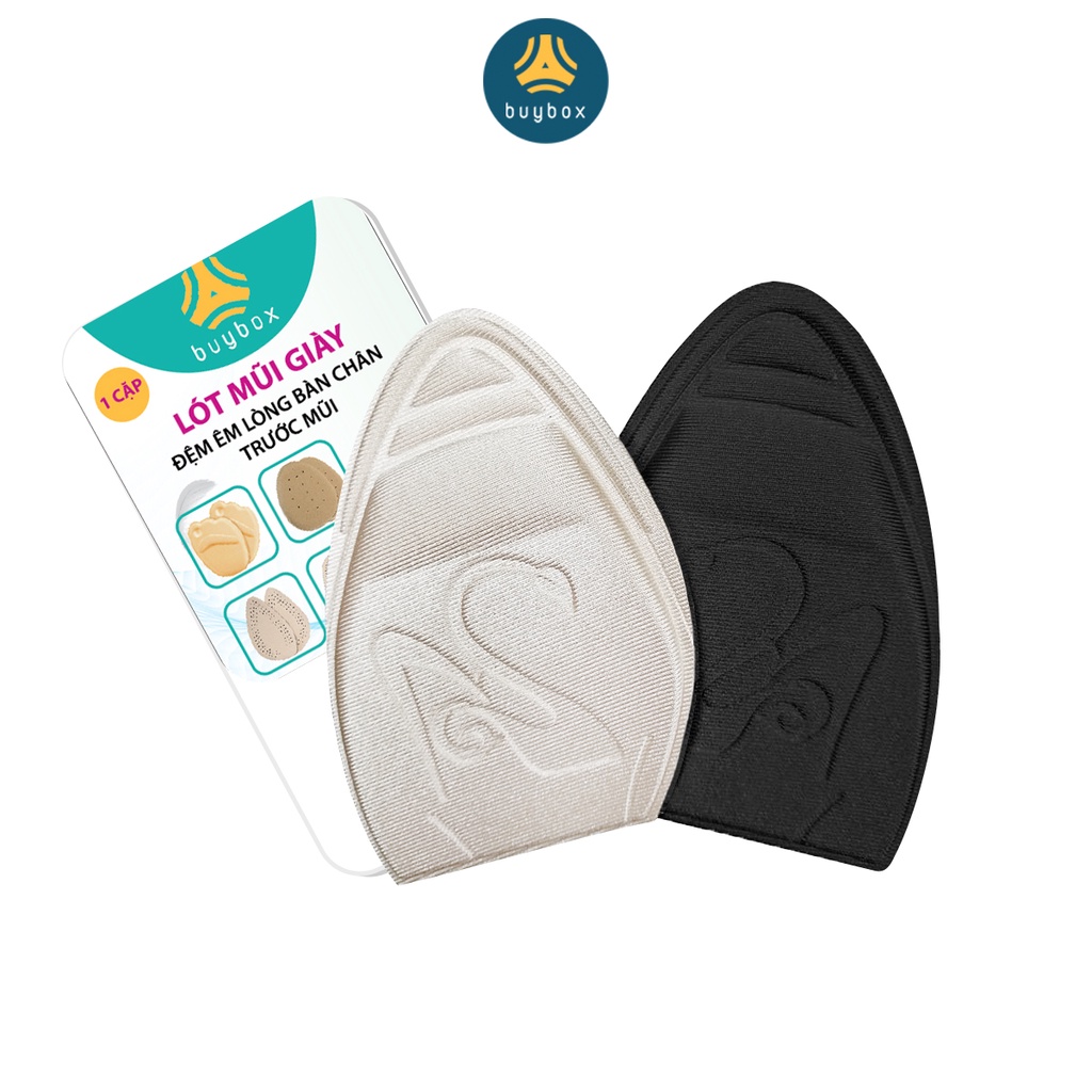Lót giày 4D đệm êm lòng bàn chân trước mũi giảm áp lực cơ thể dồn lên gây đau mỏi - buybox - V01BBPK181
