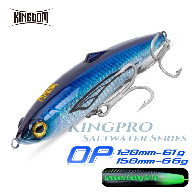 Ảnh Mồi câu cá nhân tạo Kingdom 61g 150mm 66g 120mm 1