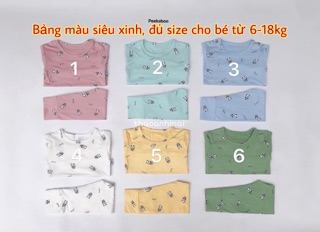 [CẠP CAO XUẤT HÀN] Bộ dài tay cho bé PEEKABOO MỀM MƯỚT, CO GIÃN SIÊU TỐT - thun lạnh HÀNG LOẠI 1