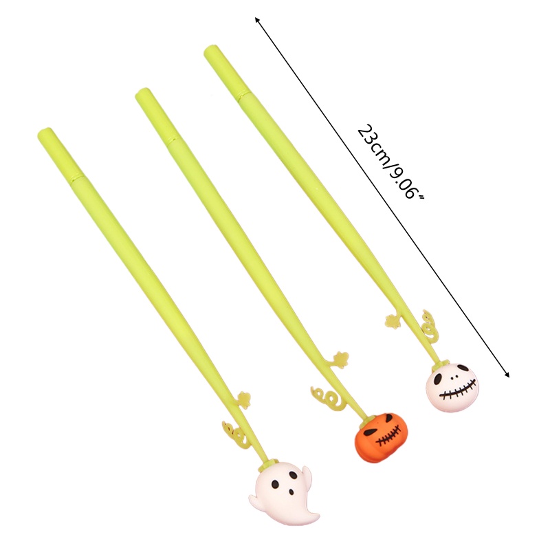 Cinna Lovely 0 5mm Bút Gel Chủ đề Halloween Viết mượt mà để ghi chú đi học 6x