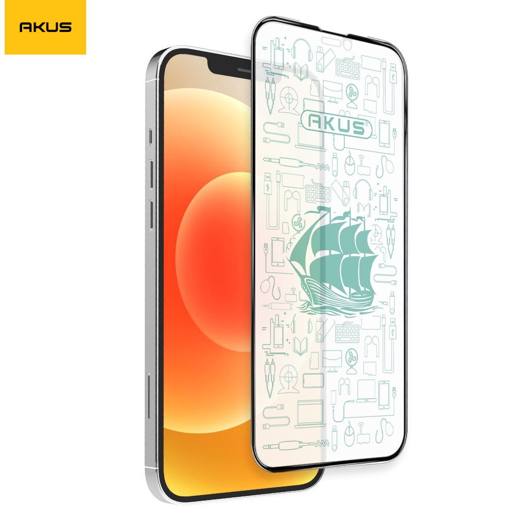 Mô tả Kính cường lực 3D AKUS full màn hình dành cho iphone - Hàng chính hãng - 2