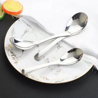 Inox 304 Set 3 Thìa Ngắn 3 Cỡ(muỗng)Ăn Cơm Phở ,Súp Đúng Chất Đủ Tiêu Chí Dày Đẹp Bóng Bền