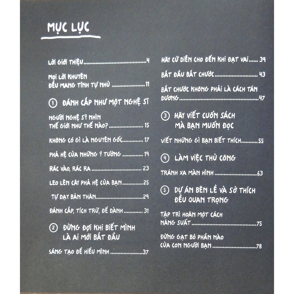 Ảnh Sách - Nghệ Thuật Đánh Cắp Ý Tưởng - 10 Bí Mật Không Ai Nói Với Bạn Về Sáng Tạo (Alphabooks) 3