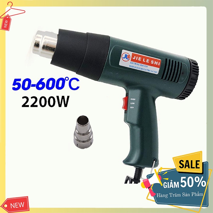 Máy khò nhiệt DORON 2200W tăng nhiệt nhanh, khí thổi đều