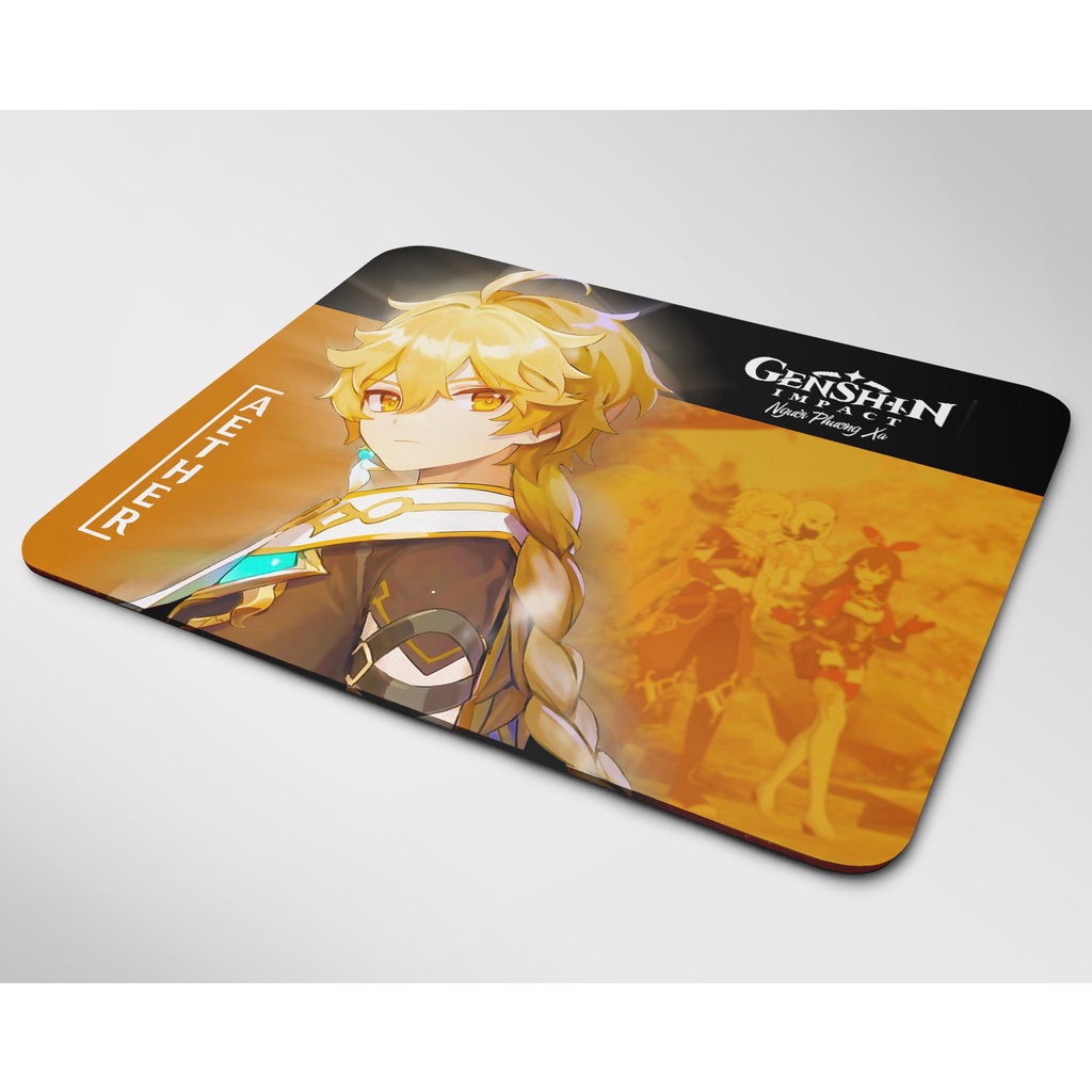 Lót chuột cỡ lớn, bàn di chuột, mouse pad nhân vật Aether Genshin ...