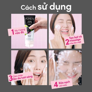 Sữa Rửa Mặt POND'S Trắng Da Tinh Khiết 100g