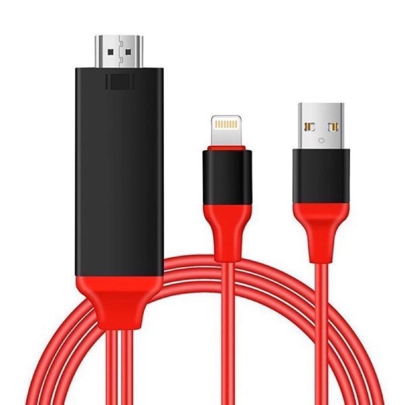 Cáp hDMI kết nối từ điện thoại lên Tivi cho iPhone - iPad