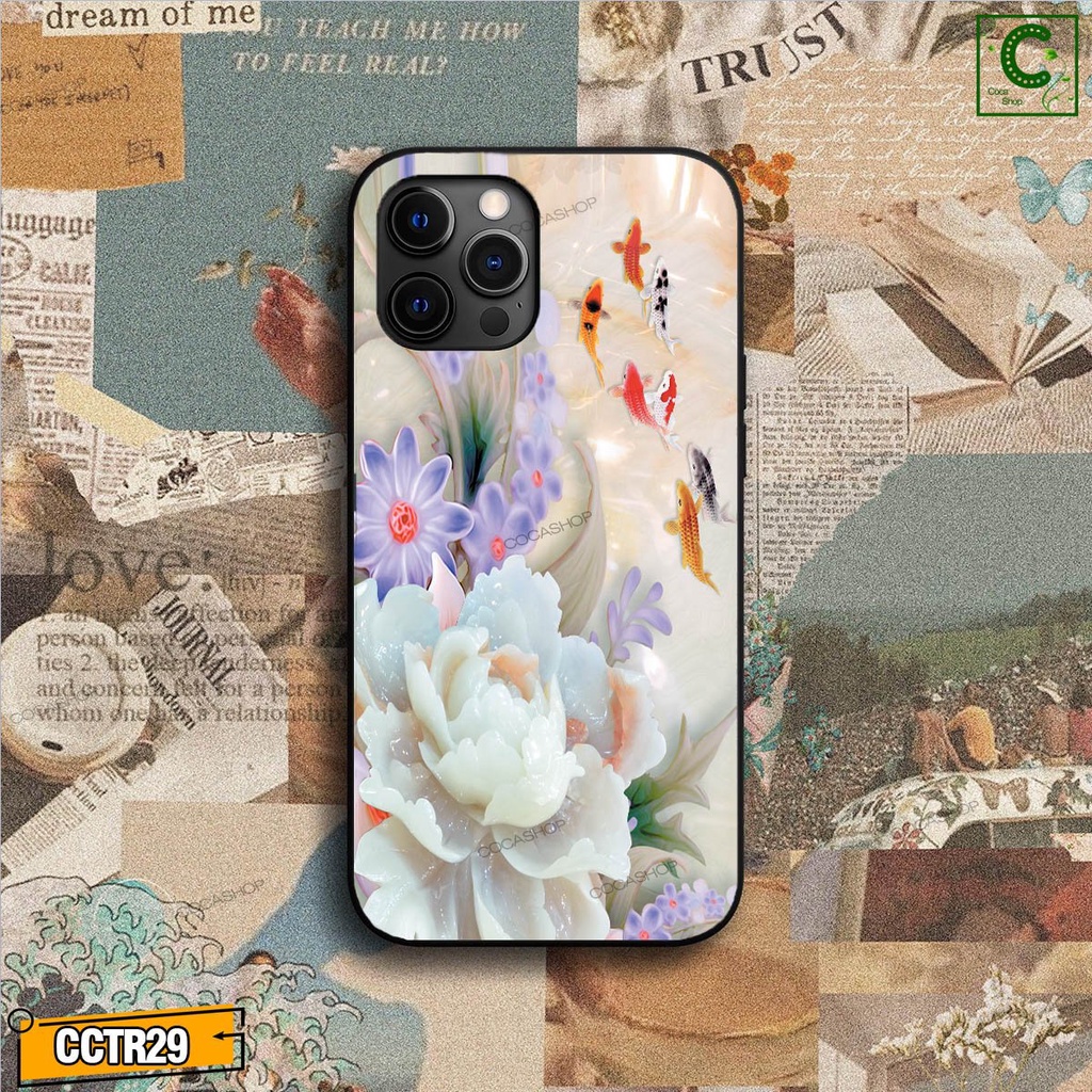 Ốp iPhone cửu ngư quần hội giả ngọc - 6/6plus/6s/6splus/7/7plus/8/8plus/x/xr/xs/11/12/13/pro/max/plus/promax