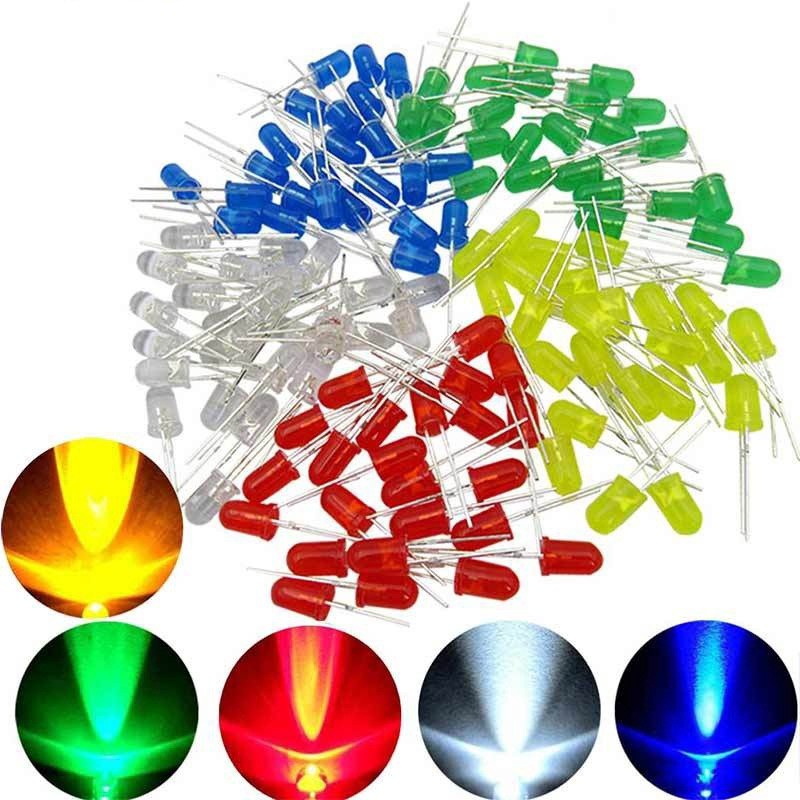 Set 100 đèn LED 5mm | Shopee Việt Nam