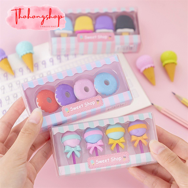 Hộp tẩy Sweet Treats Letter Box