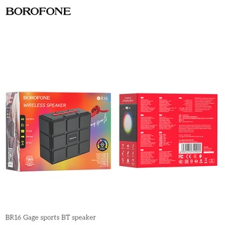 Loa bluetooth mini Borofone BR16 công suất 5W hỗ trợ USB/TF/FM - có thể tắt mở đèn led