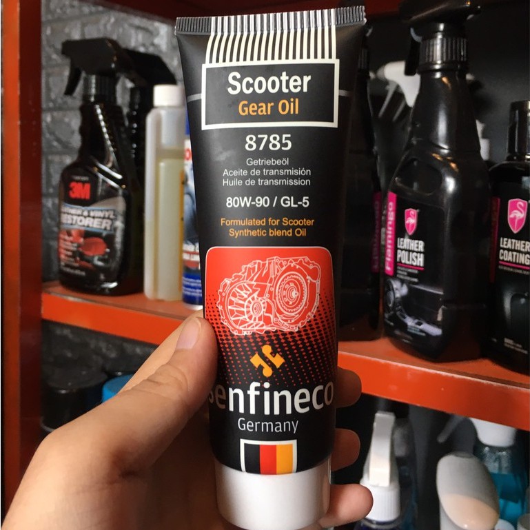 Dầu nhớt hộp số, nhớt láp Senfineco Scooter Gear Oil 80W-90 8785 120ml