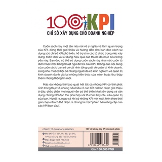 Sách - 100+ chỉ số xây dựng KPI cho doanh nghiệp