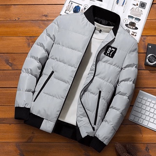 (HCM) Áo phao nam bomber 07 chằn bông 3 lớp dày ấm áp mùa đông thời trang hàn quốc , giữ ấm cơ thể KB FASHION