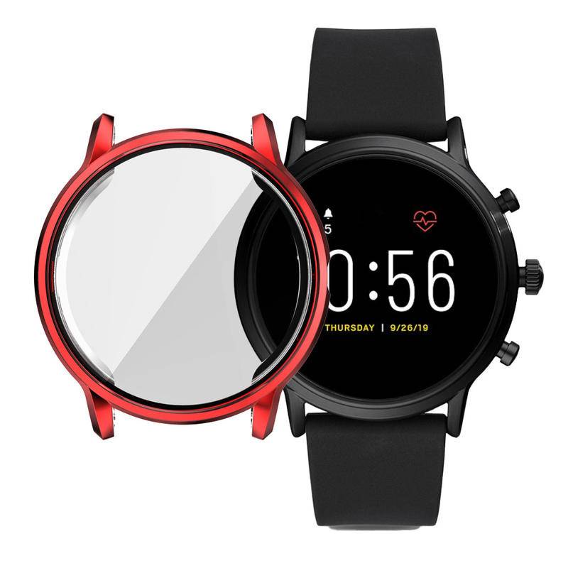 Vỏ bảo vệ màn hình 360 cho vỏ Fossil Gen 5 Vỏ TPU mềm Full Case cho phụ kiện đồng hồ thông minh Fossil Gen5