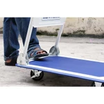 Xe đẩy hàng gấp gọn 4 bánh 150kg nhập khẩu ADVINDEQ TL-150, xe kéo hàng sàn thép bánh cao su chống ồn, bảo hành 1 năm — ảnh 8