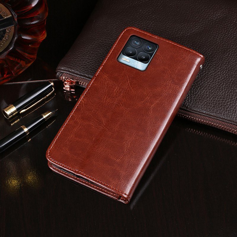 Bao da c71, c61,c75,c35,c25,c25y,c15,c12 c21,c21y,C33 9i, realme 8,c85,7, 7i, C67, c55,c11,c85 dạng ví nắp lật hai mặt