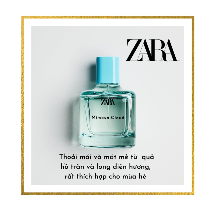 Eau De Toilette Zara Parfum Mimosa Cloud Zara Mimosa Cloud