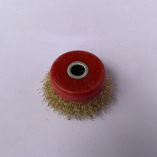Chổi đánh rỉ sắt kim khí dung anh chổi đánh rỉ dùng cho máy mài cầm tay loại 100mm