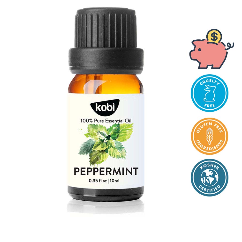 Ảnh Tinh dầu Bạc Hà Kobi peppermint essential oil giúp thơm phòng, giải cảm, đuổi chuột hiệu quả - 10ml 1
