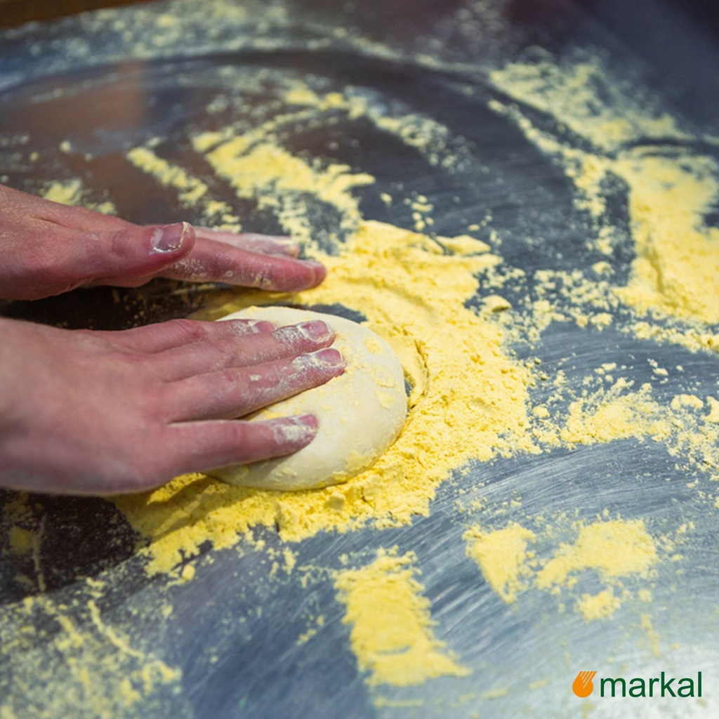 Ảnh Bột bắp hữu cơ hạt mịn Markal 500g 3