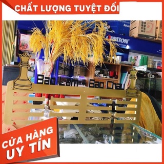 Mẫu mới cờ vua 58x27 chữ đen mờ nổi bật, siêu xinh