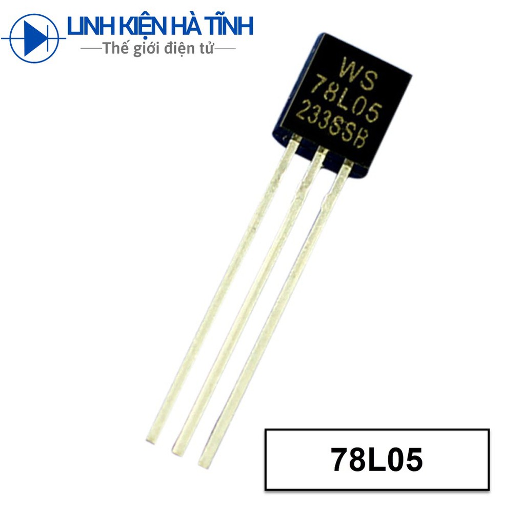 Túi 10 cái IC nguồn 78L05 7805 (mới) | Shopee Việt Nam