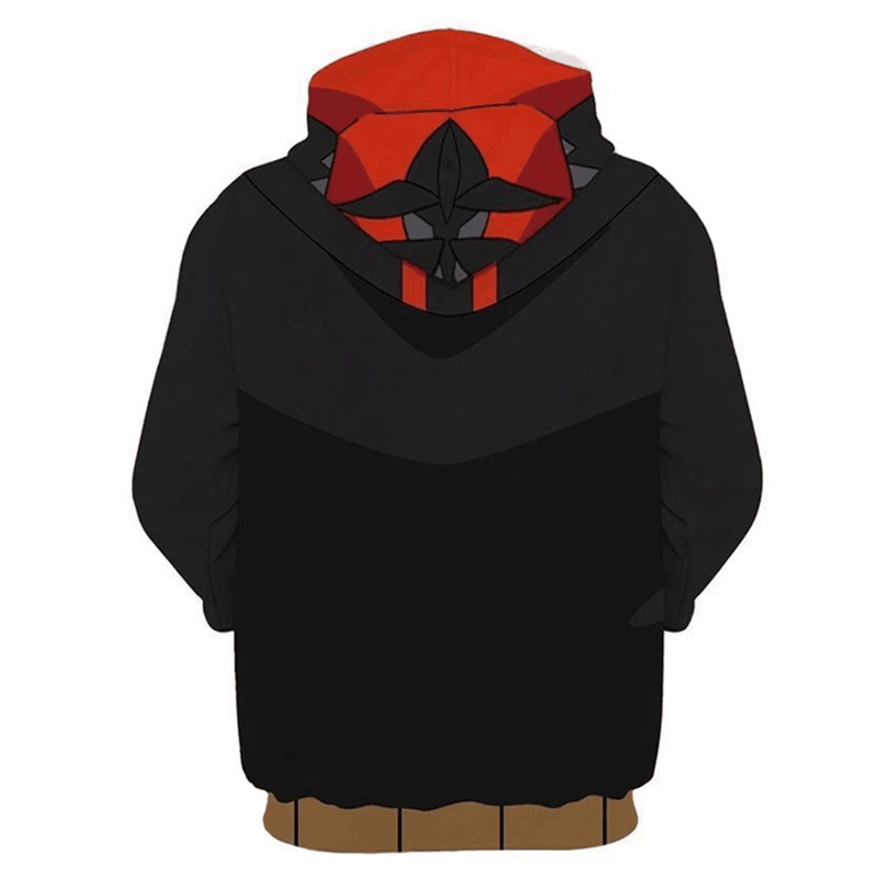 Áo khoác unisex Pokémon in 3D, thời trang cho mọi người