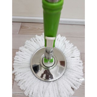 AMZO_(SALE XẢ KHO) CÂY LAU NHÀ 360 ĐỘ INOX LỚN SP7S GIA PHÚ + BÔNG LAU ( GIAO MÀU NGẪU NHIÊN )