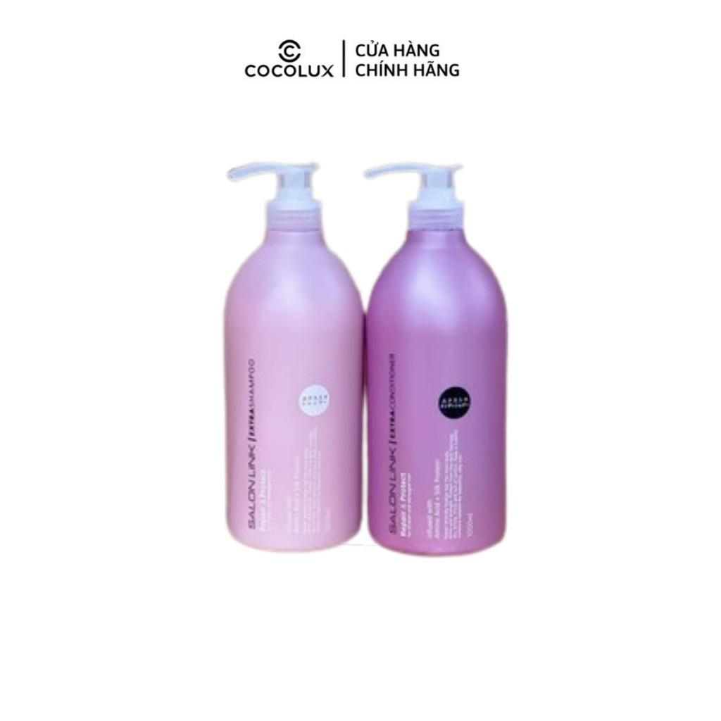 Bộ gội xả Salon Link Extra 1000ml [COCOLUX]