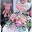 Gói đá trang trí gấu bearbrick nhiều màu sắc