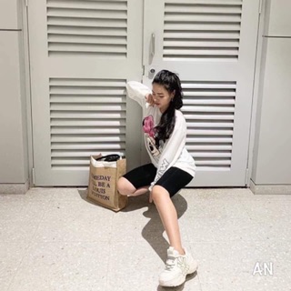 Quần legging ngố