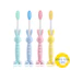 Set 4 Bàn Chải Xuất Nhật Cho Bé, Bàn Chải Đánh Răng Trẻ Em Hình Ngộ Nghĩnh (thỏ, gấu)