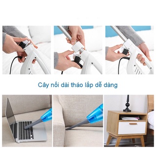 (Tặng 9 đầu hút) Máy hút bụi gia đình gia dụng 2in1 công suất mạnh đa năng tiện dụng lực hút 12000Pa
