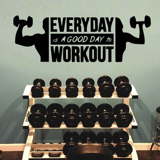Decal Trang trí, tạo động lực trong Phòng GYM, tăng doanh thu, tạo điểm nhấn, thu hút khách hàng P3