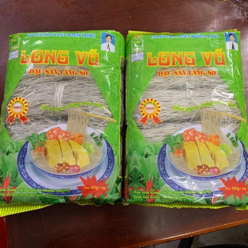 Miến Dong Riềng Long Vũ Gói 500g | Shopee Việt Nam
