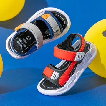 Selipar Budak Lelaki Sandal Trẻ Em Sandal Mềm Đế Chống Trượt Bé Trai Trẻ Em Giày Sandal Đi Biển Sandal