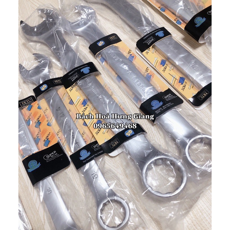 Cờ Lê Vòng Miệng YETL Size 18 đến 36mm Chất Hợp Kim Siêu Bền (KÈM ẢNH THẬT)