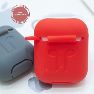 (Loại Dày) Vỏ Ốp Airpods 2 Silicone Dẻo Bảo Vệ Tai Nghe AP 2, Ốp Tai Nghe Bluethooth Giá Rẻ