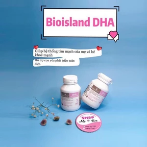 {Mẫu mới+Tem Phụ Qr} Dha Bầu Bioisland 60 viên cho phụ nữ chuẩn bị mang thai, mẹ bầu & sau sinh - Úc