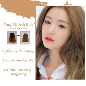 Thuốc nhuộm tóc VÀNG MƠ 100ml màu nhuộm lên mầu chuẩn tone