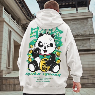 Áo Hoodie nam chất nỉ cao cấp in hình gấu trúc đáng yêu