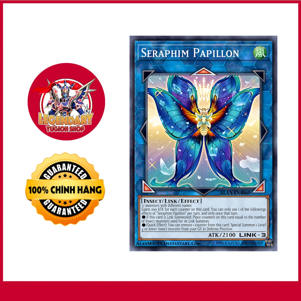 [EN][Thẻ Bài Yugioh Chính Hãng] Seraphim Papillon | Shopee Việt Nam